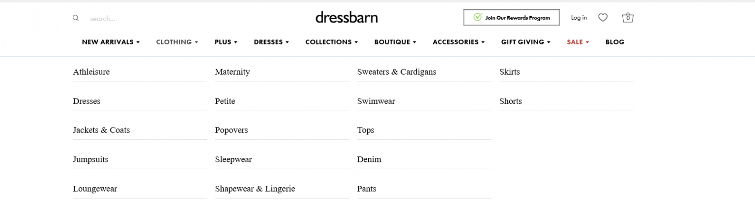 dressbarn 