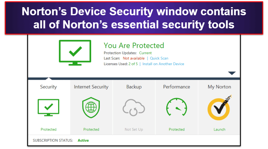 36 Norton 360 Antivirus