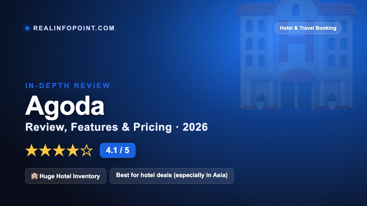 Agoda Review 2026 — features, pricing, pros and cons