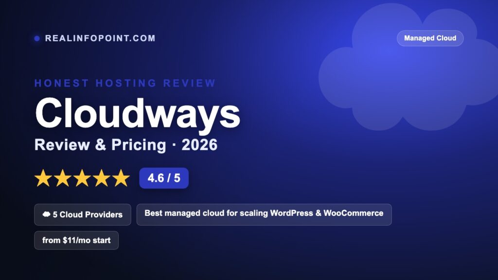 Cloudways Review 2026 — pricing, speed, pros and cons