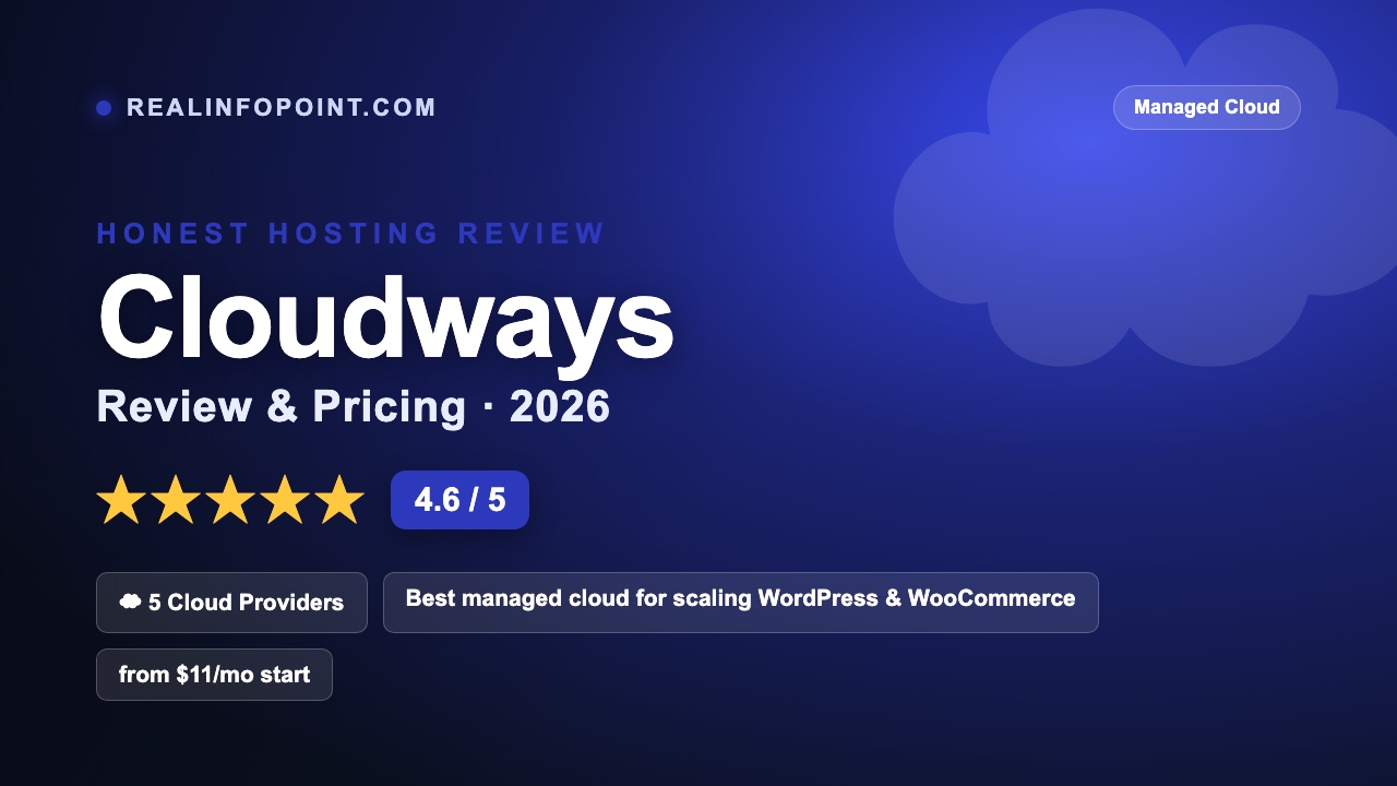 Cloudways Review 2026 — pricing, speed, pros and cons