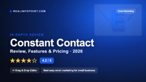 Constant Contact Review 2026 — features, pricing, pros and cons