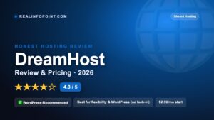 DreamHost Review 2026 — pricing, speed, pros and cons