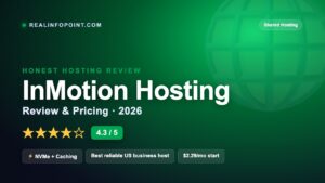 InMotion Hosting Review 2026 — pricing, speed, pros and cons