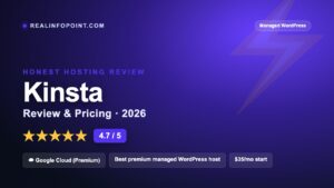 Kinsta Review 2026 — pricing, speed, pros and cons