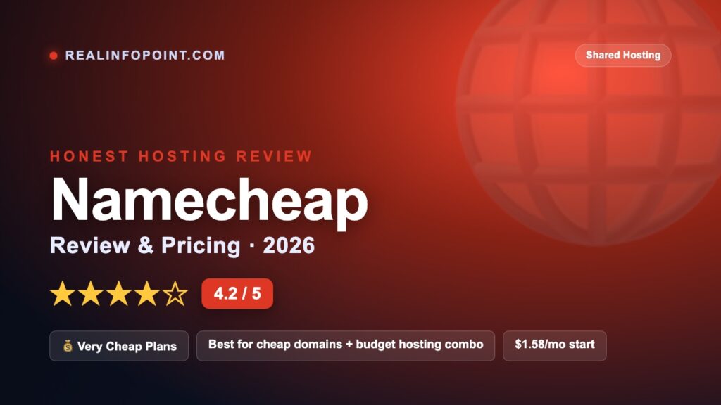 Namecheap Review 2026 — pricing, speed, pros and cons