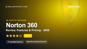 Norton 360 Review 2026 — features, pricing, pros and cons