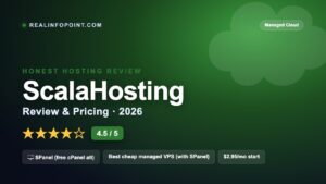 ScalaHosting Review 2026 — pricing, speed, pros and cons