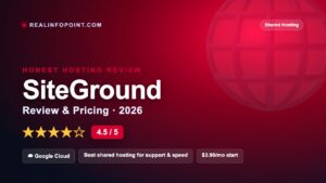 SiteGround Review 2026 — pricing, speed, pros and cons