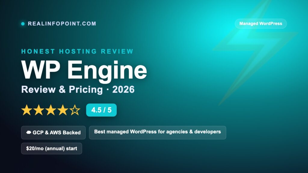 WP Engine Review 2026 — pricing, speed, pros and cons